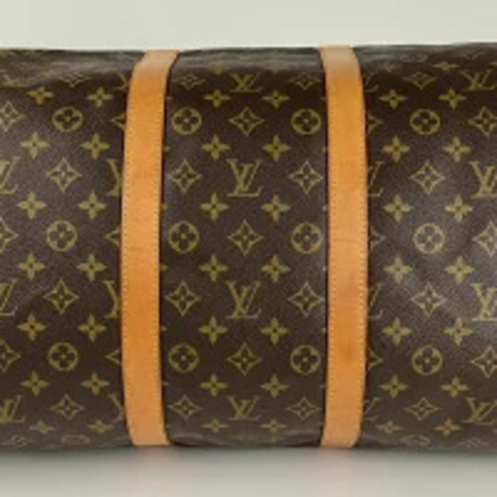 Louis Vuitton Business Boston Travel Monogram Trip Bag Bandoulire Keepall Brown